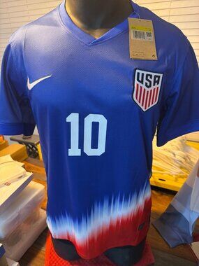 Source Unknown:  2024 USA Men's National Team (USMNT) Away Jersey